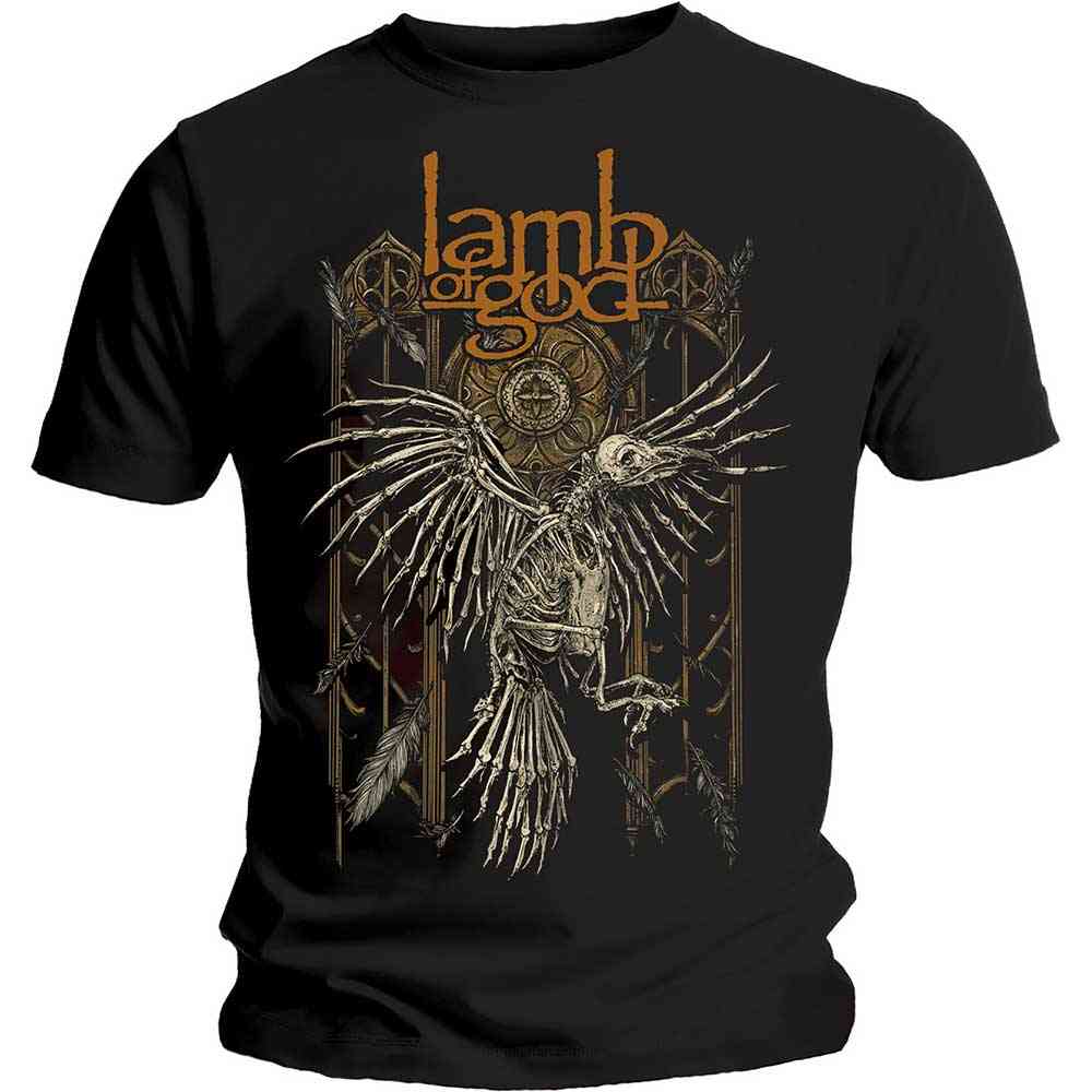Lamb Of God - Crow Heren Tshirt - Zwart